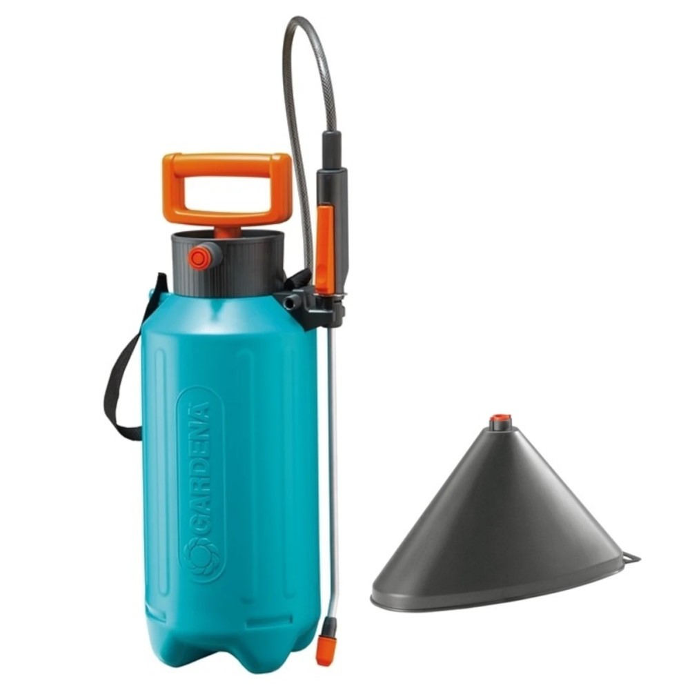 GARDENA PRESSURE SPRAYER 5 LITRES WEEDKILLER CONE SET