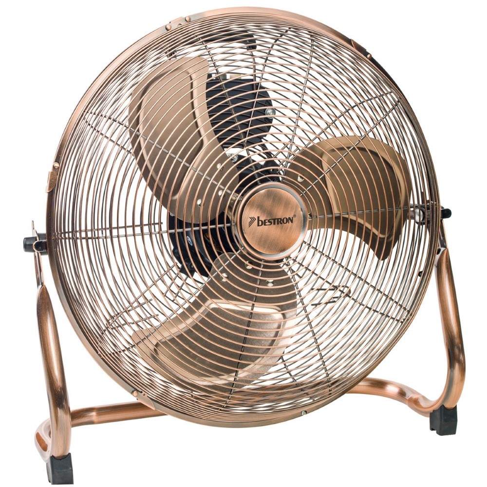 BESTRON DFA40CO RETRO FLOOR FAN 45 CM COPPER 100 WATT