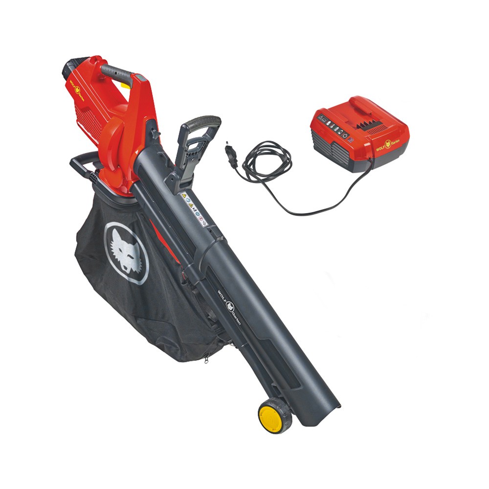 Wolf-Garten Lycos 40/480 V Cordless Leaf Blower and Leaf Vacuum 40 Volt ...